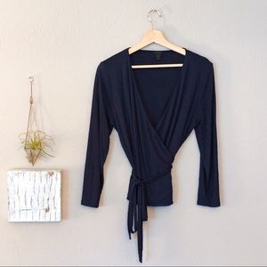 J.Crew Wrap Blouse